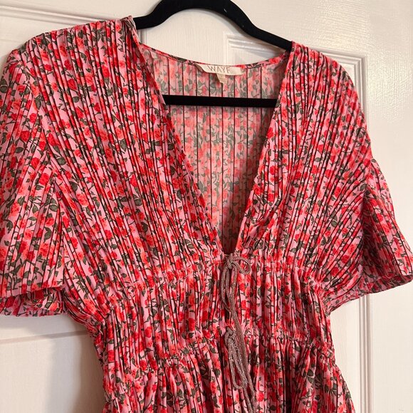 Wayf Rose Dress with Crystal Bows - Picture 3 of 3